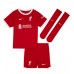 Liverpool Mohamed Salah #11 Dětské Oblečení Domácí Dres 2023-24 Krátkým Rukávem (+ trenýrky)